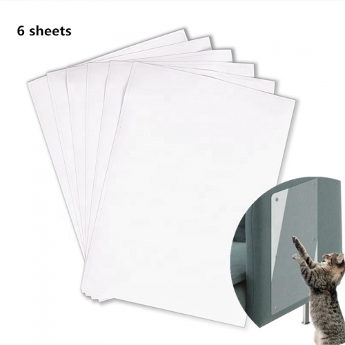 8 Sheets Double sided Cat Anti Scratch Tape for Protecting Furnitures